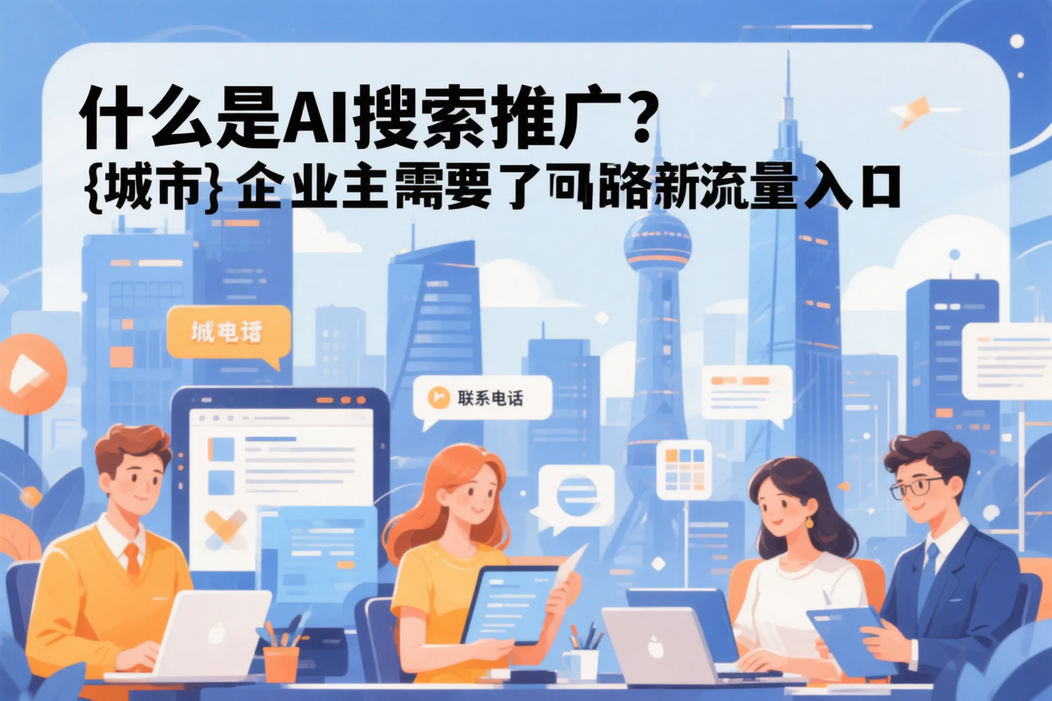 什么是AI搜索推广？嘉峪关企业主需要了解的新流量入口