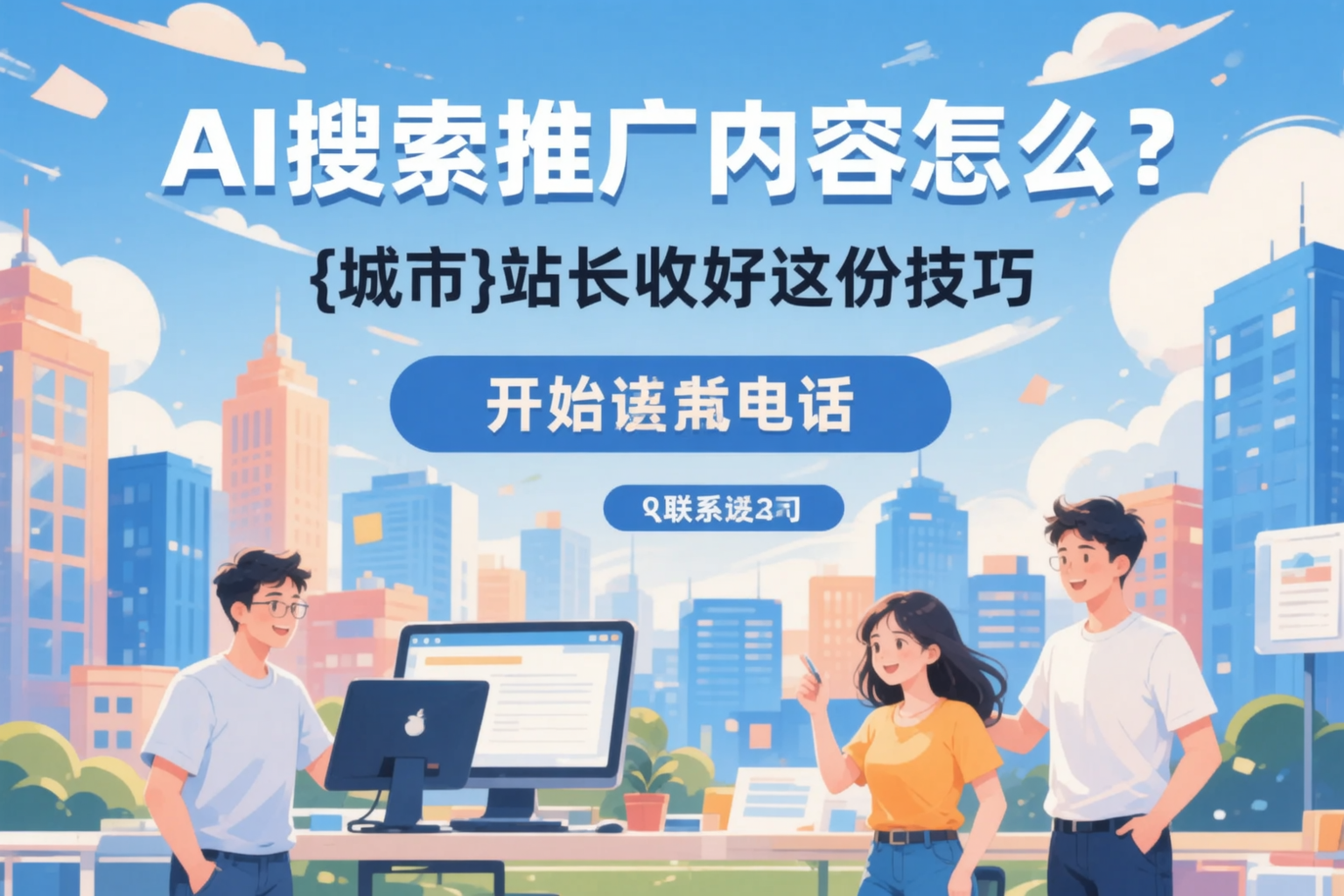 AI搜索推广内容怎么写？嘉峪关站长收好这份技巧
