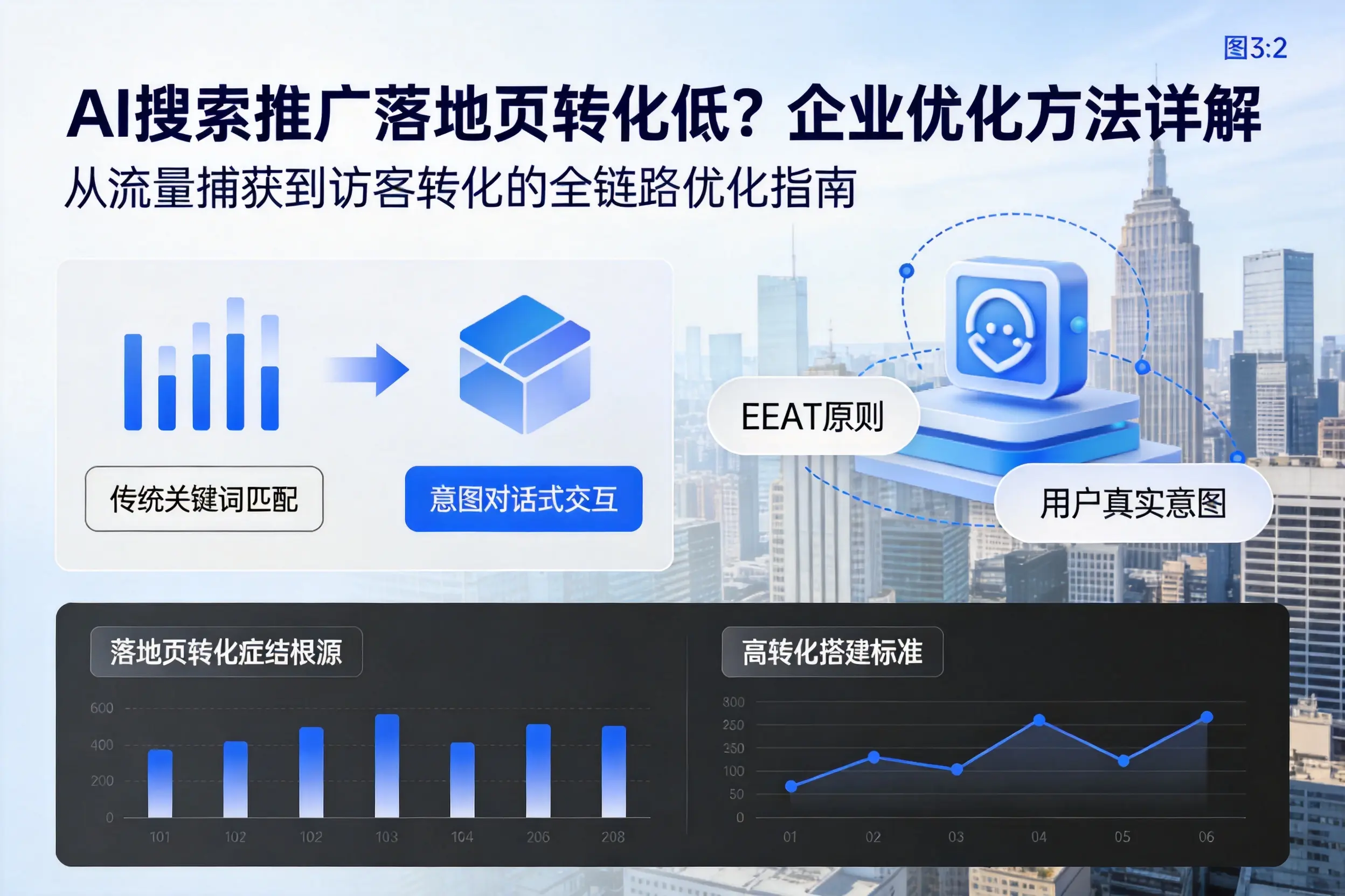 AI搜索推广落地页转化低？嘉峪关企业优化方法详解