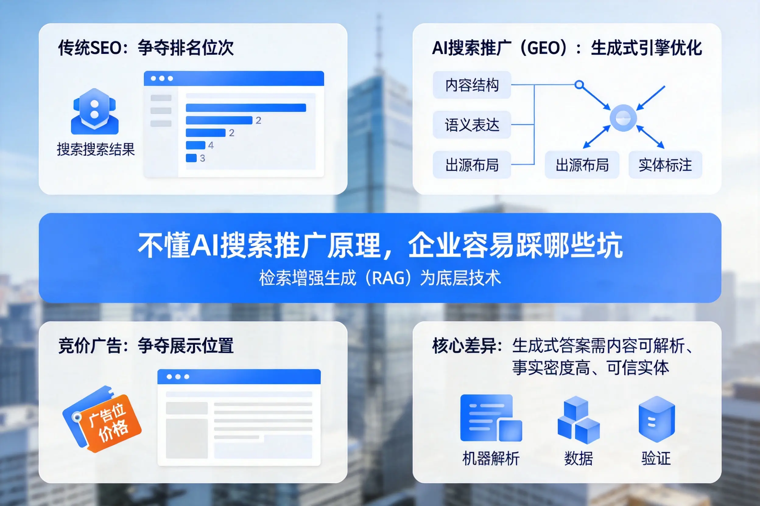 不懂AI搜索推广原理，嘉峪关企业容易踩哪些坑