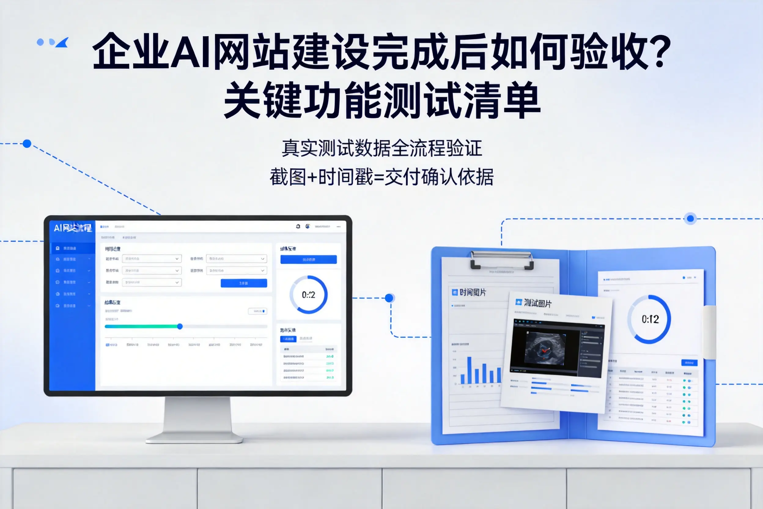 嘉峪关企业AI网站建设完成后如何验收？关键功能测试清单