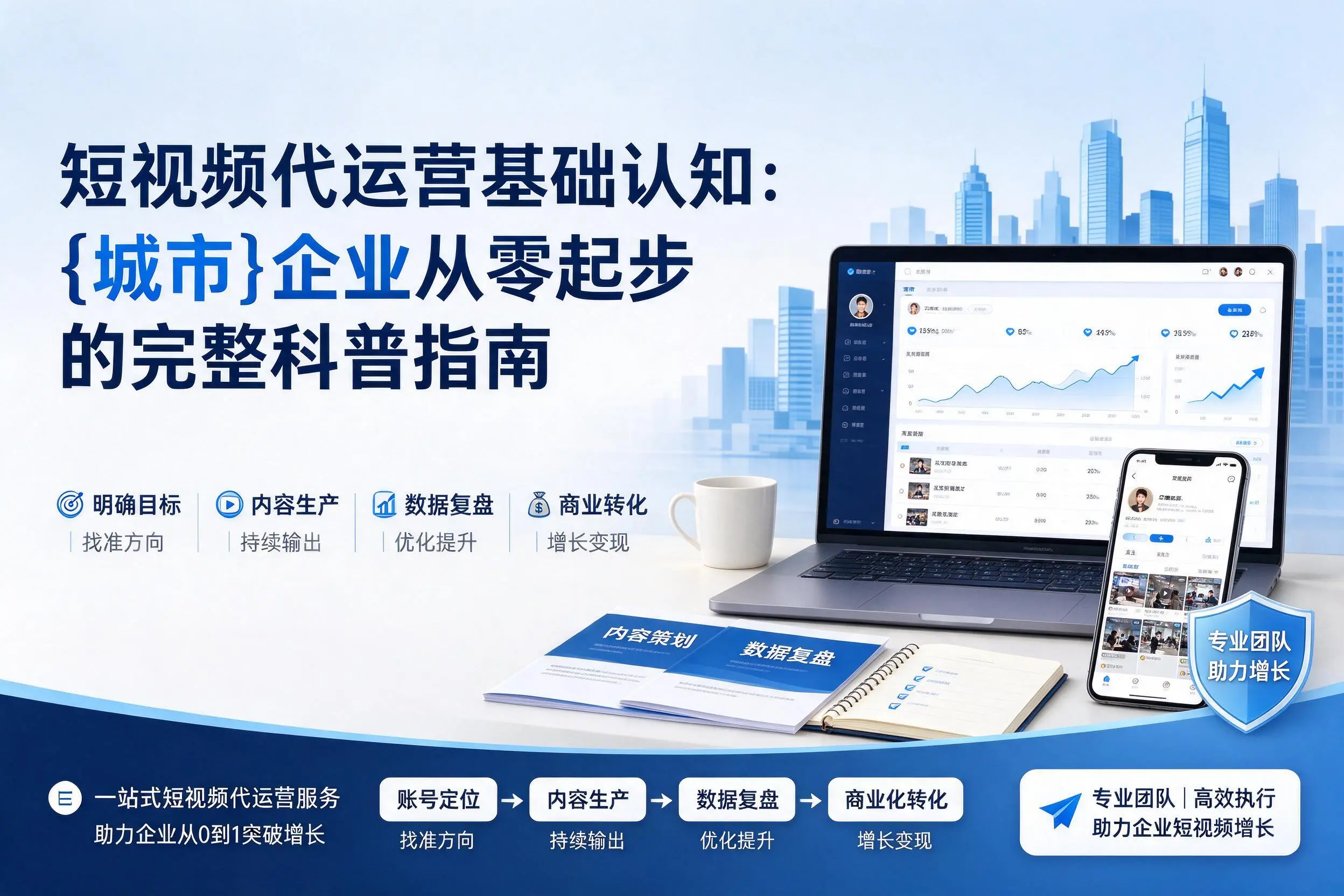 短视频代运营基础认知:嘉峪关企业从零起步的完整科普指南